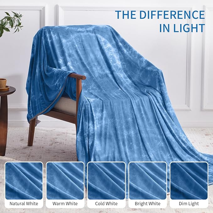 Guohaoi Cooling Blanket for Hot Sleepers and Night Sweats 90"x108" King | Arc-Chill Q-Max >0.5 Cool Fiber,100% Oeko-Tex Certified Lightweight Summer Blanket for Travel/Outdoor Ultra Cold Breathable