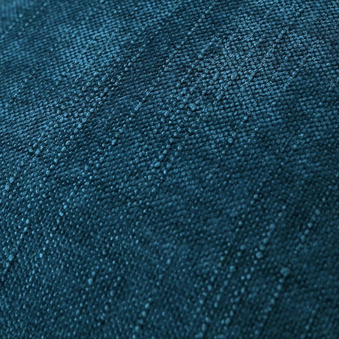 Set of 4 Soft Textured Decorative Throw Pillow Covers 20x20 Inch Cozy Farmhouse Cushion Cover Square Accent Pillow Cases for Bed Couch Sofa Living Room, Teal