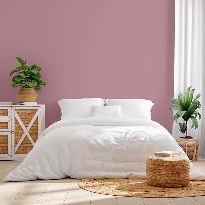 Rust-Oleum Color Spark Interior Paint and Primer in One, Semi-Gloss, Dusty Orchid, 1 Gallon