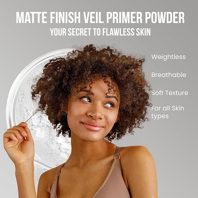 ULTIMATE KIT (EBONY) Full Size Mineral Makeup Set Matte Foundation Kit Bare Face Sheer Powder Cover