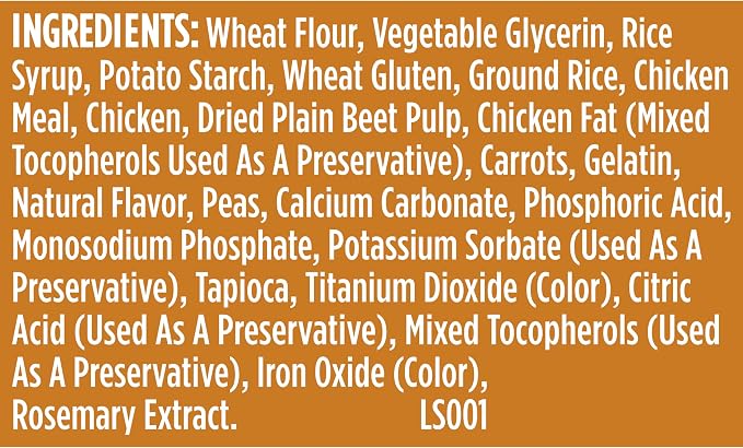Nutrish Soup Bones Chicken Dog Chews, 12.6 oz. Bag (6 Treats) (Rachael Ray) | Rawhide-Free, Contains No Artificial Flavors or By-Product Meals, Soft Texture, Easy on Gums, Resealable Bag