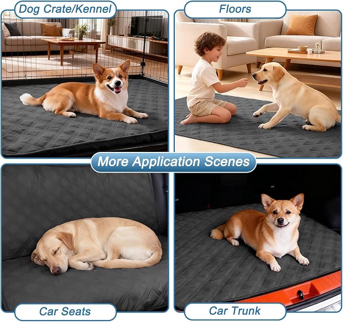 Waterproof Reversible Dog Blanket, Soft Couch Cover for Dogs Washable | Dual-Sided Waterproof Pet Bed Blanket, Resist Stains Spills & Pet Hair, Practical Furniture Protector For Pets, Size 30"x70"