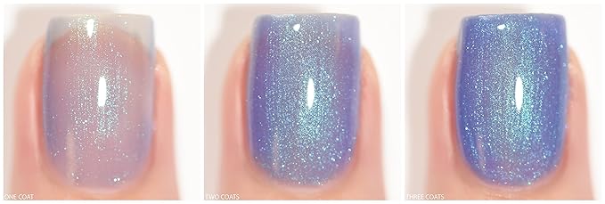 ILNP Wallflower - Periwinkle Purple Shimmer Nail Polish