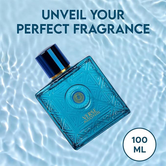 AFLUXE Verse Adonis & Eternal Combo Men Cologne 3.4 Fl. Oz Men's Perfume Refreshing Combination of Woody Floral & Fruity Scents Eau De Parfum for Men Lasts All Day Best Gift
