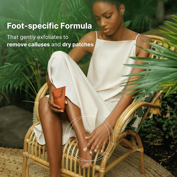 Nu Skin Epoch Sole Solution Foot Treatment | Intensive Moisturizing Cream for Dry Feet, Rough Skin & Heels | Softens Calluses With Natural Papain, Urea, Baobab & Allantoin | 4 oz | 1 Pack