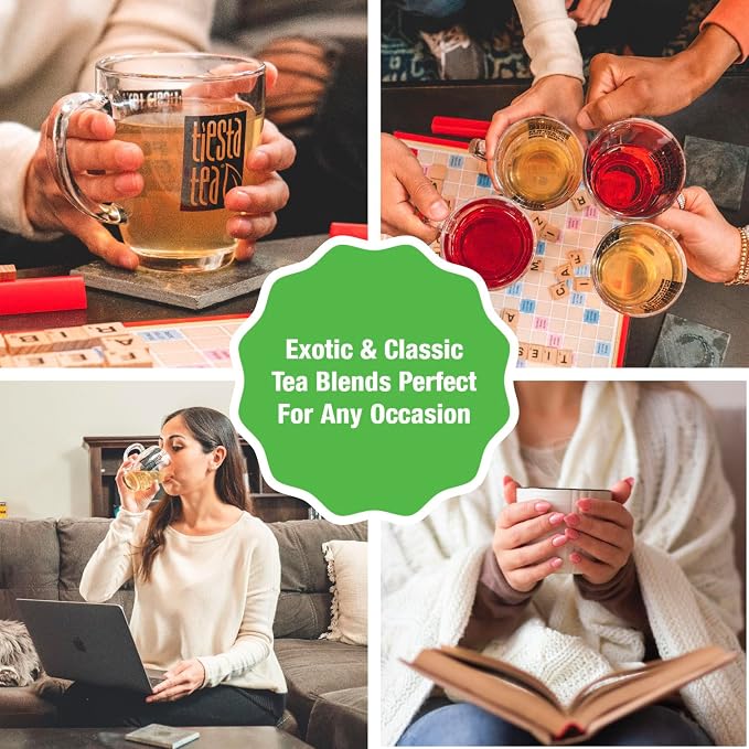 Tiesta Tea - Coconut Breeze, Loose Leaf, Soft Coconut Oolong Tea, Medium-Caffeinated Blend, Makes Hot or Iced & Up to 40-50 Cups, 4oz Refillable Tin