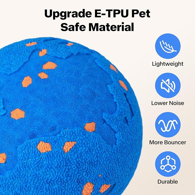 Pet Prime Replacement Shell for Dog Interactive Ball Toy,Durable E-TPU Outer Cover,Shell Only
