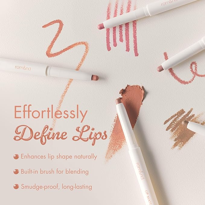 rom&nd Lip Mate Pencil (6 shades, 0.5g) (04 Fig Breeze)