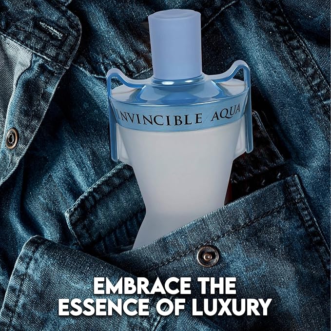AFLUXE 2PCS Valentine Milano/Invincible Aqua Eau De Toilette for Men-Fresh,Romantic Scent Perfume for Men 3.4 Fl Oz Each Mens Cologne For All Skin Daily Used
