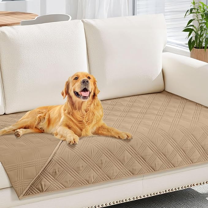 Waterproof Reversible Dog Blanket, Soft Couch Cover for Dogs Washable | Dual-Sided Waterproof Pet Bed Blanket, Resist Stains Spills & Pet Hair, Practical Furniture Protector For Pets, Size 30"x70"