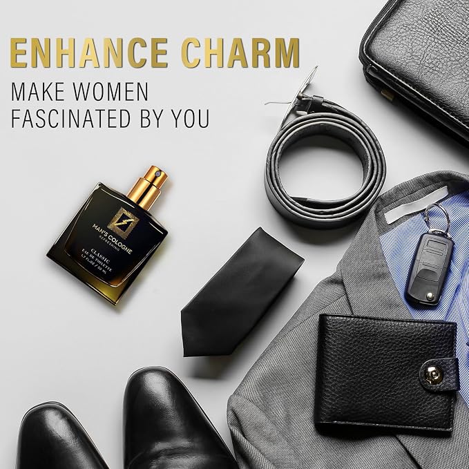 Pheromone Cologne for Men, 50ml Long-Lasting Fragrance Spray with Unique Scent, Unique Scent for Daily Confidence