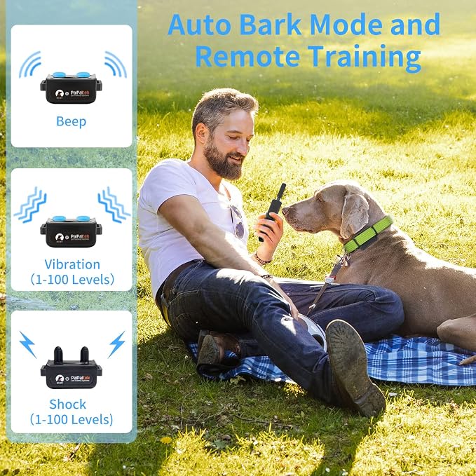 Replacement Remote for PD526-TIO Dog Training Collar, Shock Collar with Auto Bark Mode, Only Remote