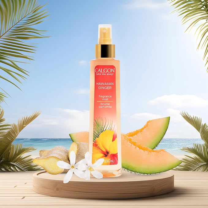 Calgon Fragrance Body Mist, Hawaiian Ginger, 8 fl oz