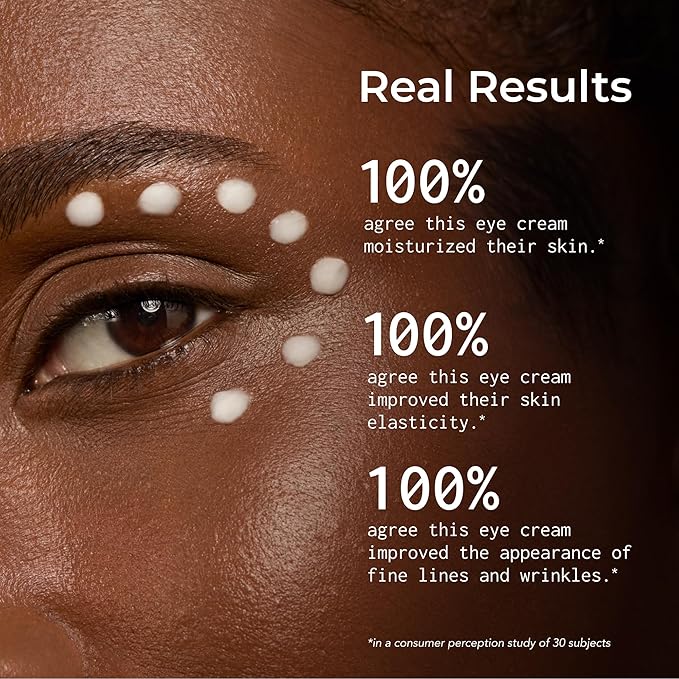 Bigger Than Beauty Skincare Defying Gravity Eye Lifting Cream, Moisturizer with Plant Based Retinol for Women, Green Tea and Essential Vitamins, Daily Skin Care Routine, Vegan Formula & Cruelty Free