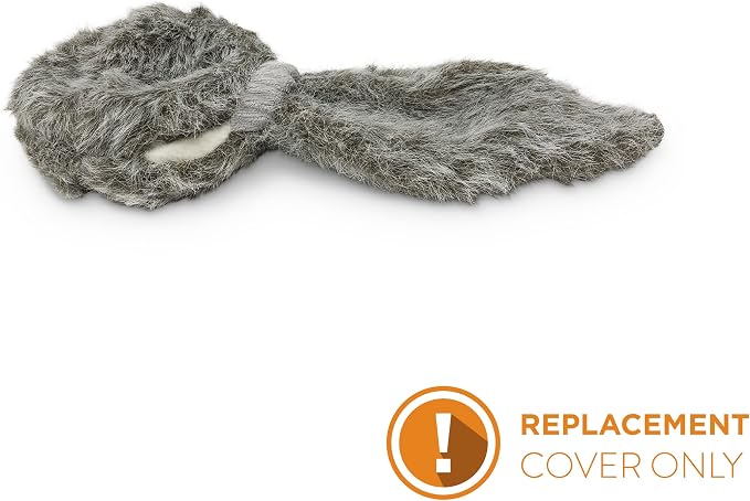 Hyper Pet Replacement Doggie Tail Grey - REPLACEMENT COVER ONLY | Spare outer skin fits the interactive wiggling toy unit, easy to swap when the original gets worn from daily play sessions