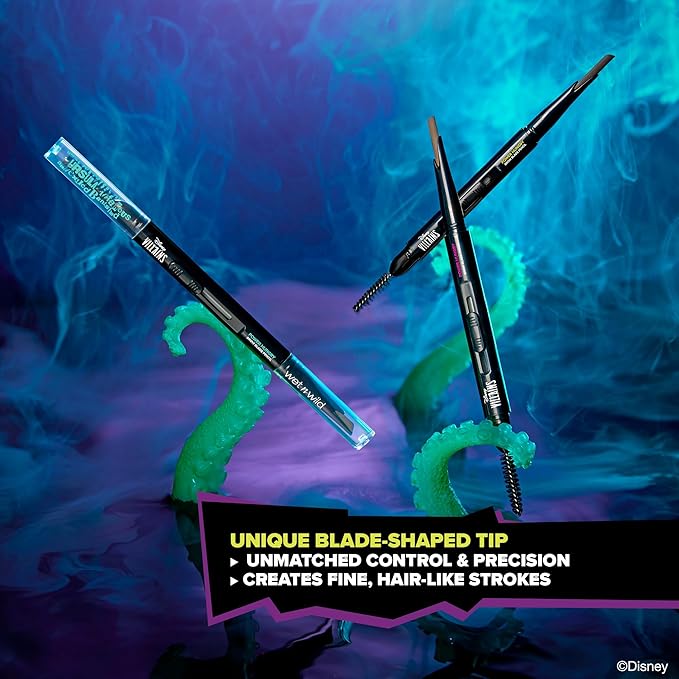 wet n wild Disney Villains Power Hungry Brow Blade Pencil – Taupe (Pack of 2)