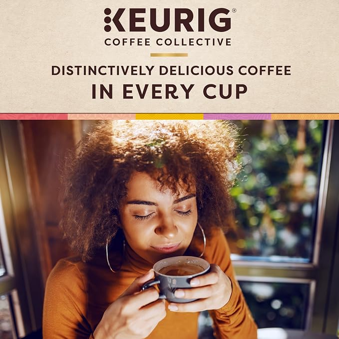 Keurig Coffee Collective, Warm Hug by Moira Kelley, Caramel Spice Flavored Coffee, Single Serve Keurig K-Cup Pods, 20 Count