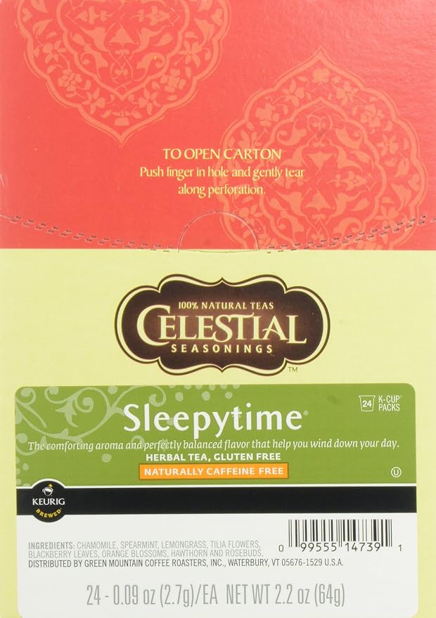 Celestial Seasonings Sleepy Time Herbal Tea, 24 Count