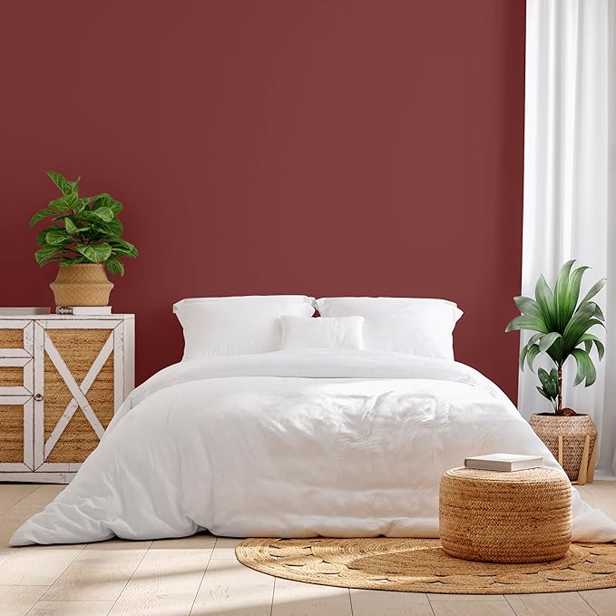 Rust-Oleum Color Spark Interior Paint and Primer in One, Eggshell, Mulled Wine, 1 Gallon