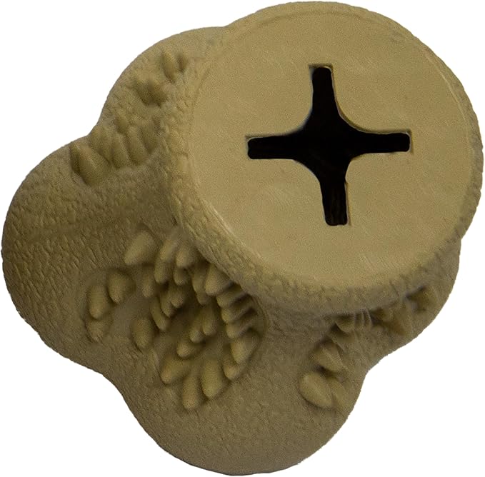 Starmark RubberTuff Treat Bone Small Dog Toy