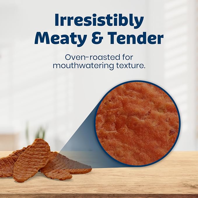 Blue Buffalo True Chews Premium Jerky Cuts Chicken Dog Treats, 32 oz | Real Chicken First, Tender & Tasty, Made in the USA, No Artificial Preservatives