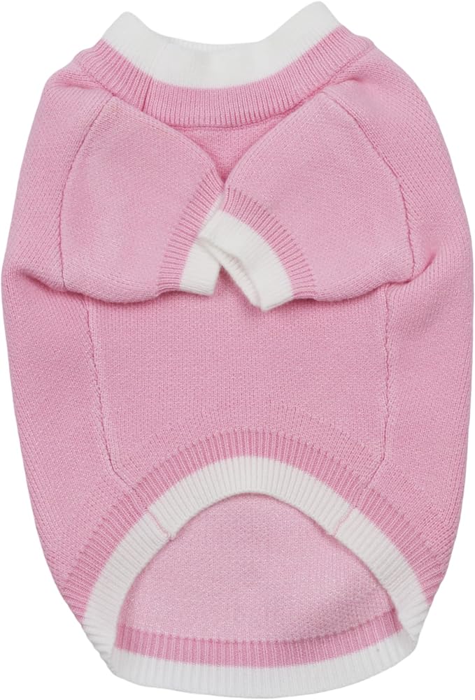 Everything Chic Luxury Dog Sweater – Soft Knit Designer Pet Outfit for Small Dogs & Puppies, XS–L, Stylish Warm Clothing for Yorkies, Chihuahuas, Dachshunds, Maltese, French Bulldog