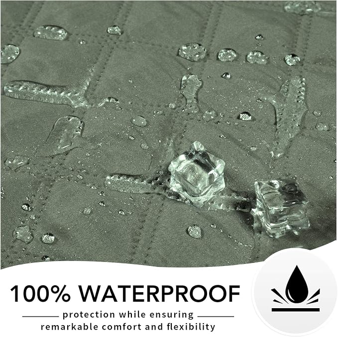 Easy-Going Waterproof Dog Bed Cover, Non-Slip Pet Blanket, 86x82in | Leakproof Couch Cover, Machine Washable Furniture Mattress Protector, Soft Sofa Mat For Dogs, Pet Friendly