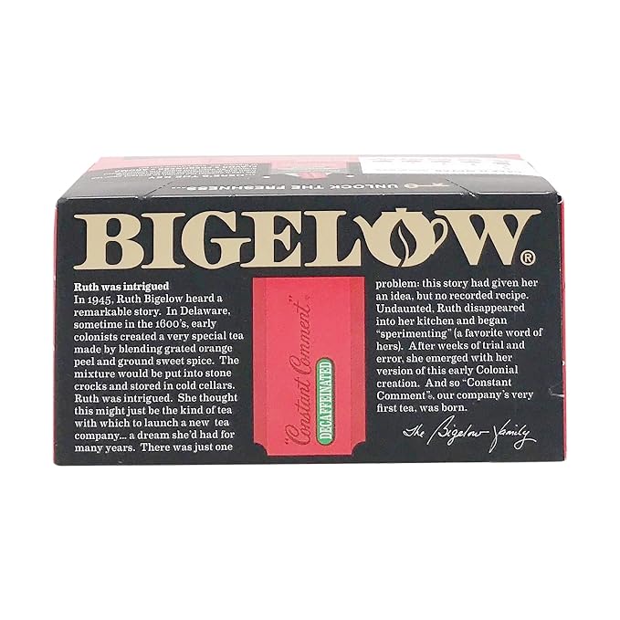 Bigelow, Constant Comment Tea (Decaffeinated), 20 Count