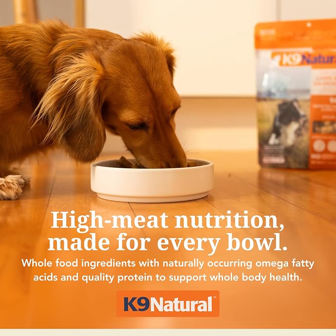 K9 Natural - Freeze Dried High Protein Grain-Free Dog Food Or Topper