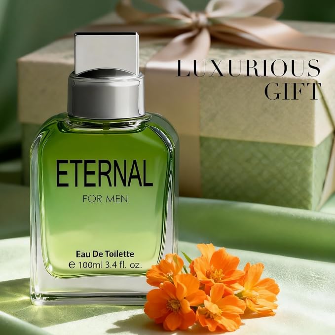 AFLUXE Verse Adonis & Eternal Combo Men Cologne 3.4 Fl. Oz Men's Perfume Refreshing Combination of Woody Floral & Fruity Scents Eau De Parfum for Men Lasts All Day Best Gift