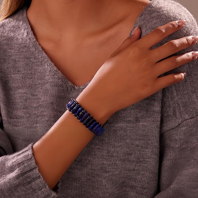 Inspirational Gifts Healing Bracelets for Women，Get Well Soon Encouragement Gifts for Women Friends Sister Mom，Handmade Natural Stone Healing boho Friendship Jewelry for women