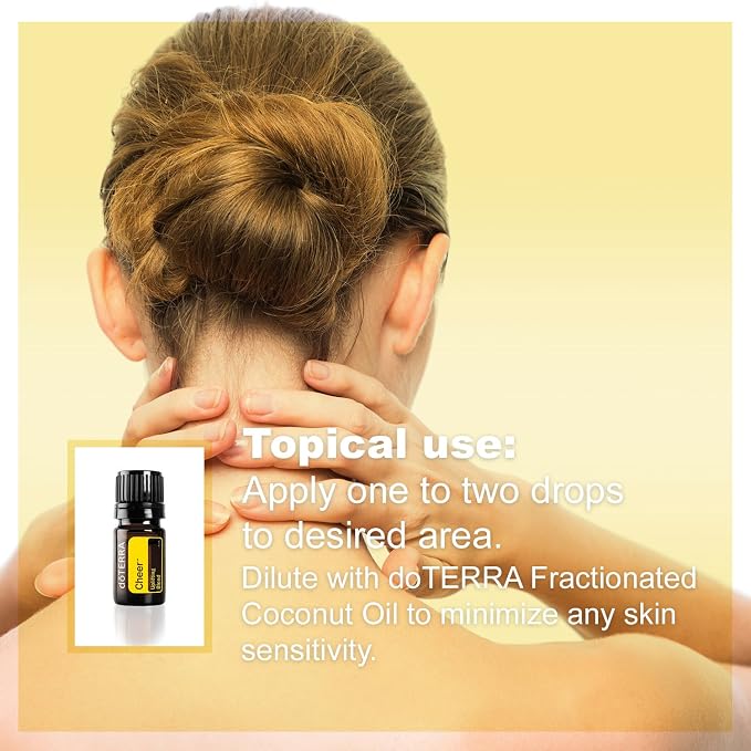 doTERRA Cheer Essential Oil Uplifting Blend - 5 mL, Promotes Optimism and Happiness, Counteracts Negative Emotions