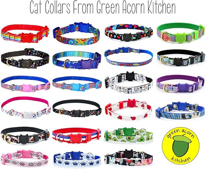 Periodic Table Dog Collar, Medium 12-17 Inches
