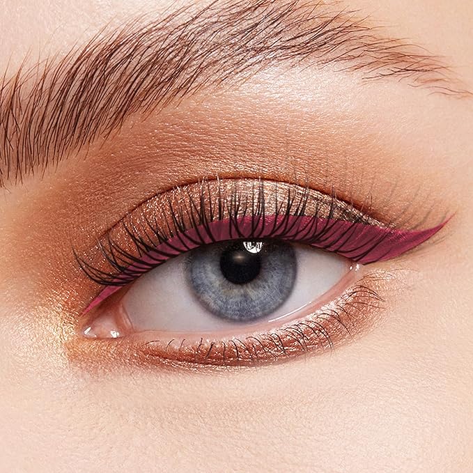 Witch's Pouch Gel Eyeliner Pencil Waterproof Smudge Proof, Long-Lasting Eye Liner, High-Intensity Colored, Ultra-Smooth Korean Eye Pencil Eye Makeup (06 Pink)