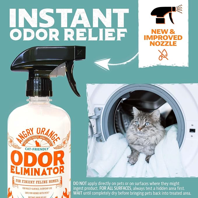 Fresh Scent Pet Odor Eliminator Spray by Angry Orange