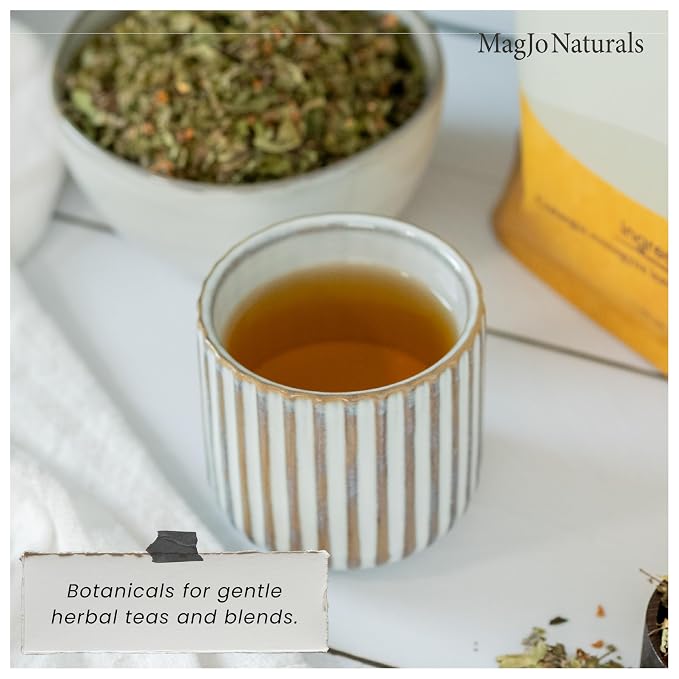 MagJo Naturals, Hawthorn Leaf and Flower (1 Pound), Wild-Crafted, Cut and Sifted, Dried Loose Leaf, Makes crisp cup of Hawthorn Tea, Hawthorne Leaves and Herb