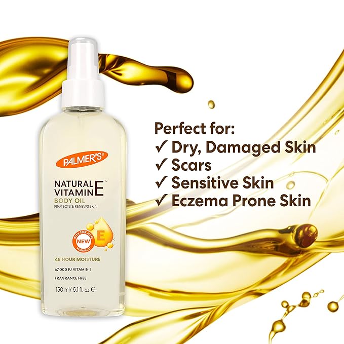 Palmer's Vitamin E Multi-Purpose Body Oil,5.1 Ounce,(Pack of 2)