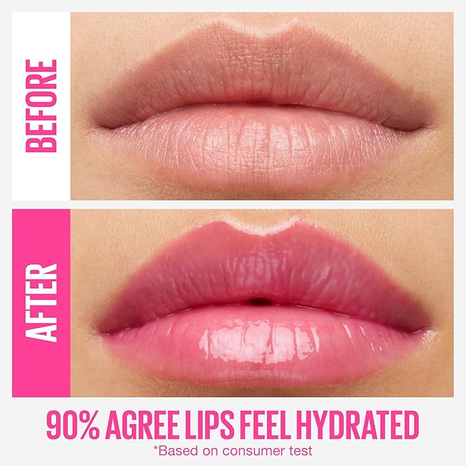 Maybelline Lifter Gloss, Hydrating Lip Gloss with Hyaluronic Acid, High Shine for Plumper Looking Lips, Ruby, Berry Neutral, 0.18 Ounce