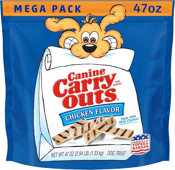 Canine Carry Outs?Chicken?Flavor?Soft Dog Treats, 47 Oz. Bag?