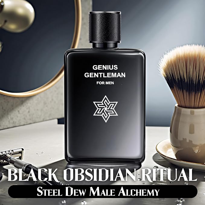 AFLUXE Genius Gentleman for Men - Eau de Parfum For Men - Elegant & Masculine Long-Lasting Cologne - 100m