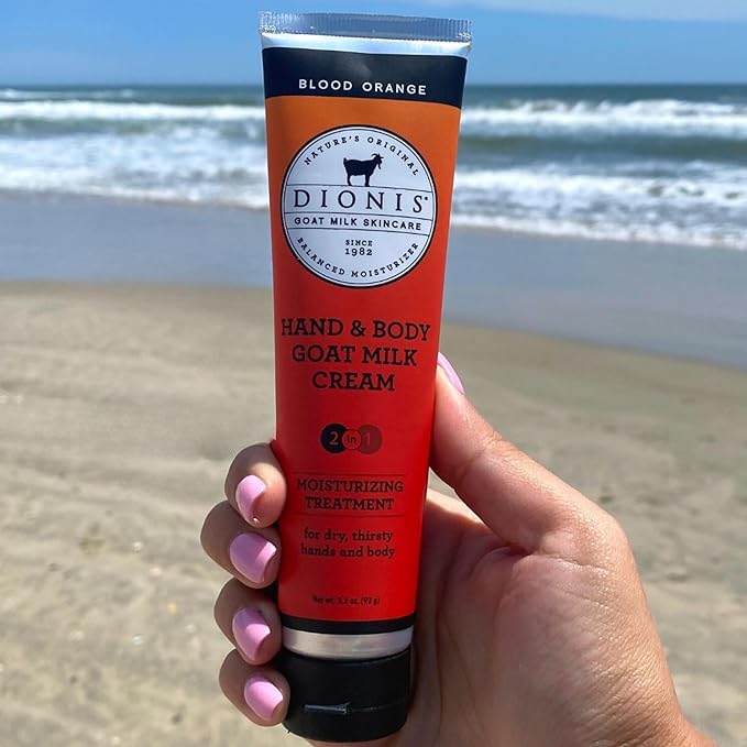 Dionis Goat Milk Hand & Body Cream Blood Orange 3.3oz (Pack of 1)