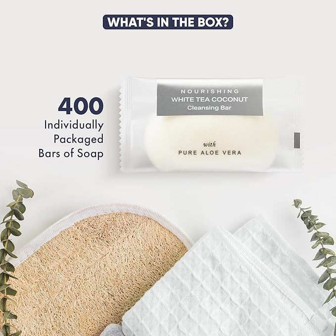 Infuse Bar Soap | Travel Size Hotel Amenities | 20g | Case of 400