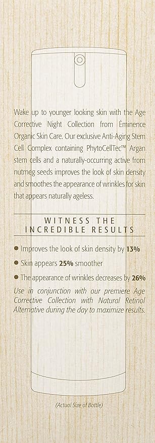 Eminence Lavender Age Corrective Night Eye Cream, 1.05 Ounce