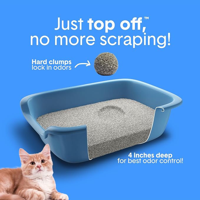Boxie Probiotic Natural Lightweight Cat Litter 40+ Day Odor Control 16.5 lb