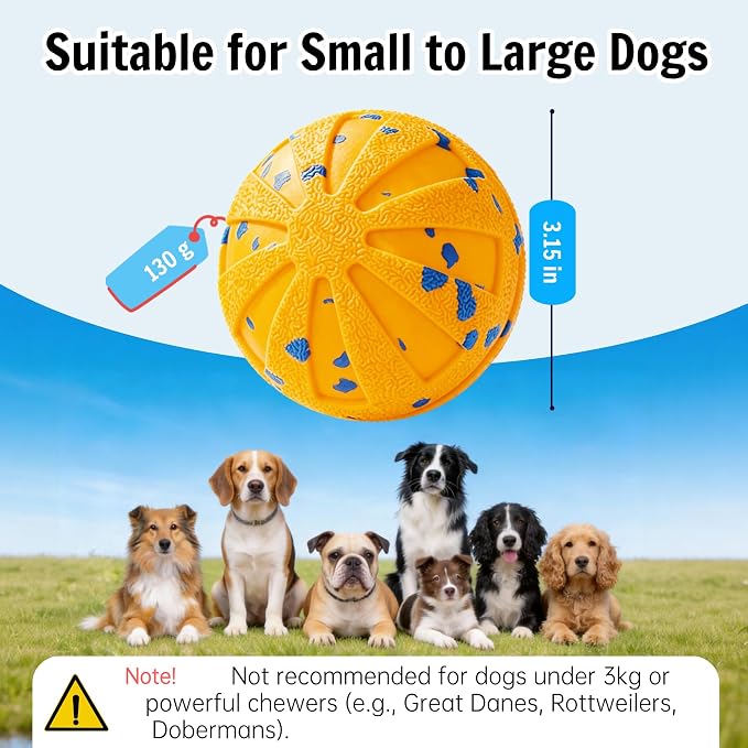 Self-Moving Rolling Dog Ball, Interactive Toy, Rechargeable
