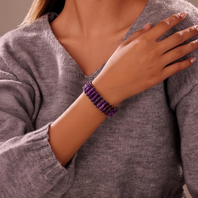 Inspirational Gifts Healing Bracelets for Women，Get Well Soon Encouragement Gifts for Women Friends Sister Mom，Handmade Natural Stone Healing boho Friendship Jewelry for women