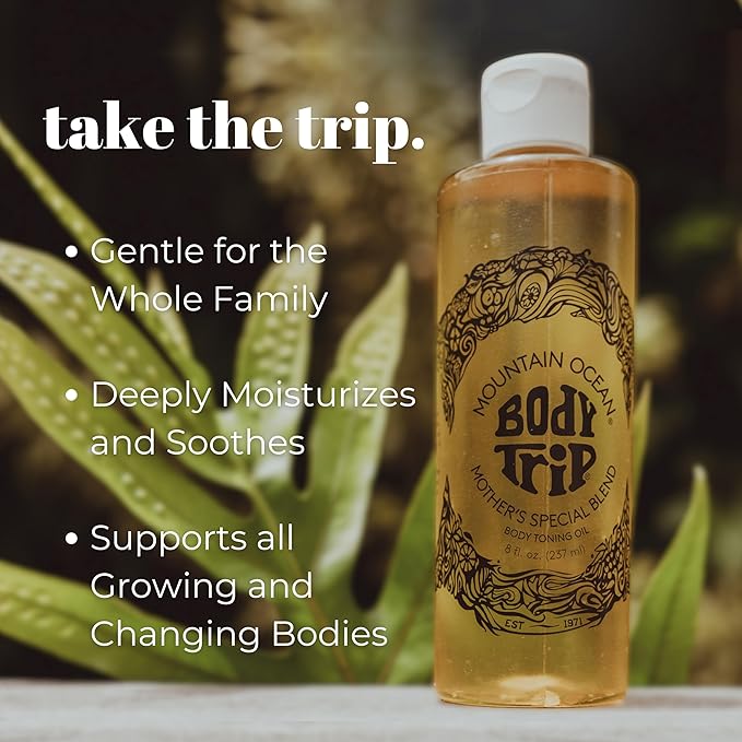 Body Trip Mother's Special Blend | 8oz | All Natural | Deep Hydration | Helps Stretch Marks