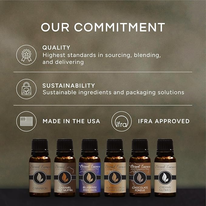 Eternal Essence Oils Caramel 30ml Premium Fragrance Oil - for Candle, Soap Making, Aromatherapy, Diffusers, Home Care, & Humidifiers