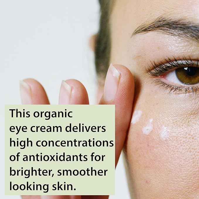 Kakadu Plum Vitamin C Eye Cream - USDA Certified Organic Skin Care - 0.5 fl oz