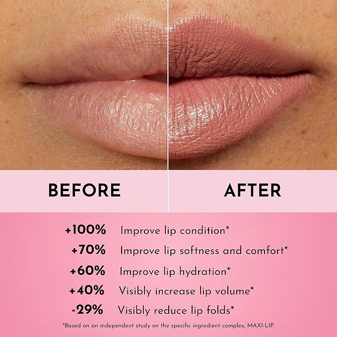 Lawless Women's Forget the Filler Lip-Plumping Line-Smoothing Satin Cream Lipstick, Soft Truffle, Pink, 0.1 Ounce